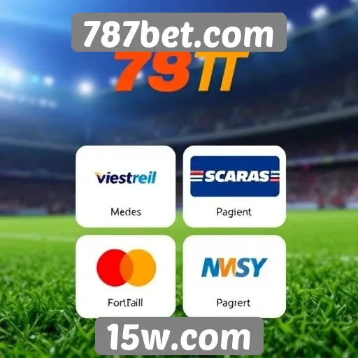 Métodos de pagamento aceitos na 787bet